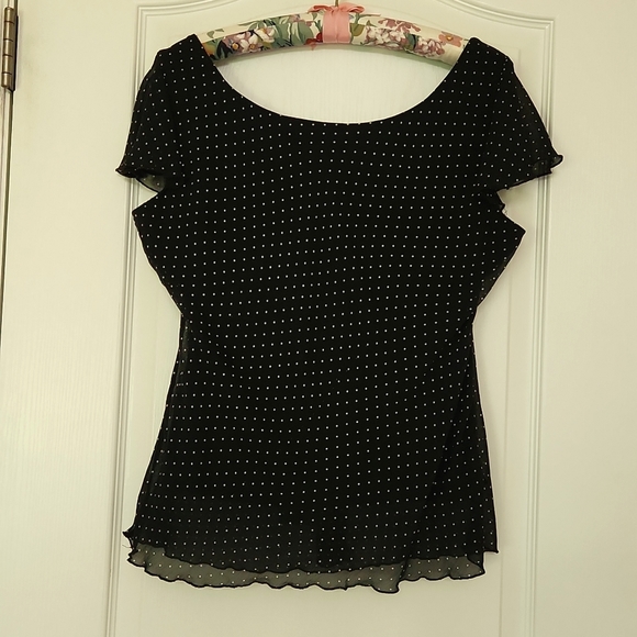 H&M polka dots top, sz 14 - Picture 2 of 9